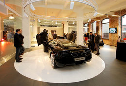 Showroom McLaren en Frankfurt